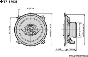 Difuzoare auto Pioneer TS-1302i, 2 cai, 13 cm, 130W, usor de instalat - Img 2