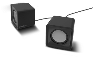 Difuzor stereo pentru PC Speedlink TWOXO - difuzoare PC active cu mufa jack de 3,5 mm, difuzoare mici pentru desktop, notebook, laptop, negru - Img 10