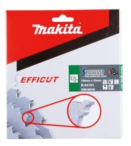 Disc Makita EFFICUT B-64191 O 190 mm 24 dinti pentru taiere rapida in lemn - Img 3