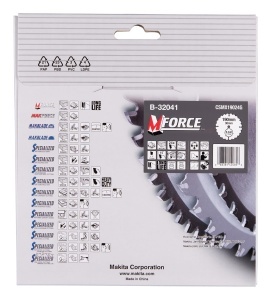 Disc Saw Makita B-32041 MForce, 190 mm, 24 dinti, pentru lemn - Img 2