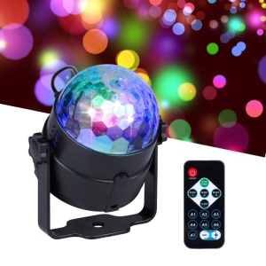 Discokugel Grundig - Mini Discokugel cu Fernbedienung, 3W, RGB, Compacta