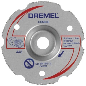 Discul de taiere DREMEL DSM600 pentru taiere precisa in lemn si materiale moi