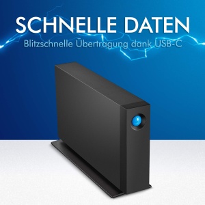 Discul Duro Extern LaCie 4TB d2 Professional USB-C, Viteza 240MBs, Aluminiu - Img 3