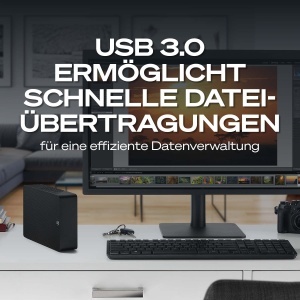 Discul Duro Extern Seagate Expansion 10TB, USB 3.0, 3.5 inch, Negru - Img 7