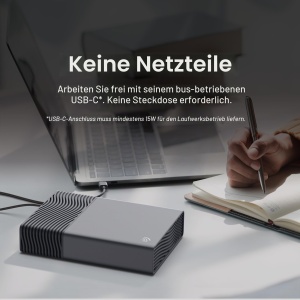 Discul extern Seagate 20TB One Touch USB-C - HDD desktop, conectare rapida - Img 2