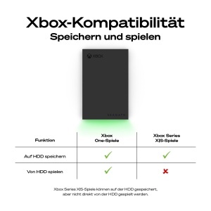 Discul extern Seagate 2TB pentru Xbox USB 3.0, design verde - Img 3