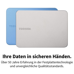 Discul extern Toshiba Canvio Flex 2 TB Metalic Albastru - Img 5