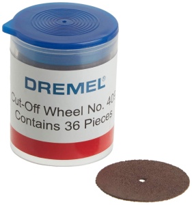 Discuri de taiere Dremel 409, 23,8 mm, 0,6 mm grosime, 36 bucati