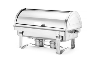 Dish cu mentinere calda HENDI Rolltop, 9L, inox 180, 590x340x400mm - Img 2