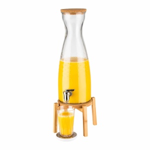 Dispenser Bauturi APS 10430 Fresh Wood, Capacitate 4.5 Litri, Sticla si Metal - Img 2