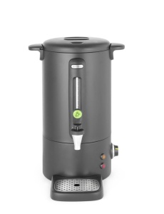 Dispenser bauturi calde HENDI UNIQ, 9L, inox, negru
