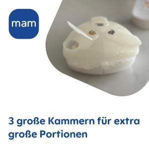 Dispenser lapte praf MAM, capacitate 3 portii, BPA-free, design broasca testoasa - Img 4