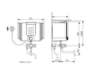 Dispozitiv apa fierbinte AEG Thermofix KL, 5 litri, 2 kW, plastic - Img 3