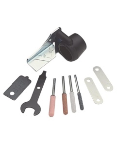 Dispozitiv ascutit pentru lanturi Dremel 1453, accesorii cu 3 pietre de slefuit
