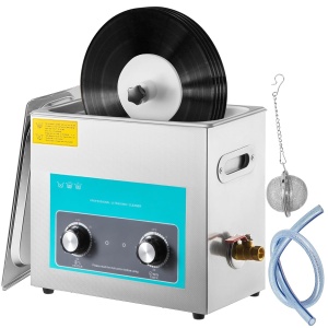 Dispozitiv de curatare cu ultrasunete VEVOR 6L din otel inoxidabil, 180W, 40kHz