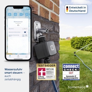 Dispozitiv de Irigare Inteligent Homematic IP 162114A0, Control prin Aplicatie, Culoare Antracit - Img 2