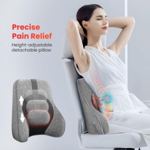 Dispozitiv de Masaj pentru Spate COMFIER, Ergonomic, cu Functie de Incalzire, 4 Noduri Shiatsu - Img 8
