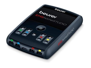 Dispozitiv de stimulare musculara Beurer EM 95 EMS homeSTUDIO, dispozitiv de antrenament EMS de ultima generatie pentru acasa cu aplicatie si antrenor virtual, inclusiv mansete si electrozi - Img 12