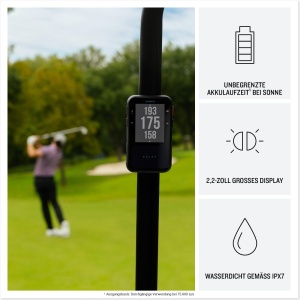 Dispozitiv Golf Garmin Approach G20 Solar - Display 2.2, Solarladare, 43000 terenuri - Img 3