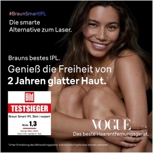 Dispozitiv IPL pentru indepartarea parului Braun Skin iexpert 7 PL7311, Rosegold - Img 2