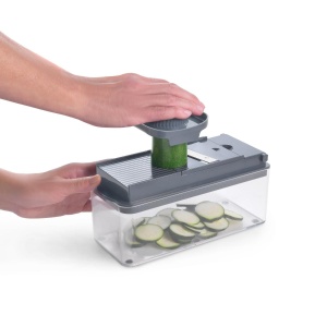 Dispozitiv multifunctional Metaltex Slice-Cube 12 in 1 pentru fructe si legume - Img 5