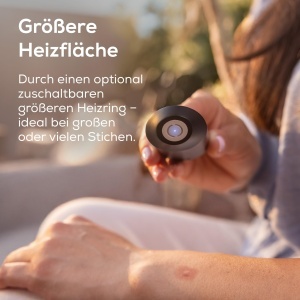 Dispozitiv pentru ameliorarea intepaturilor de insecte Beurer BiteX Max, negru, cu functie de incalzire - Img 3