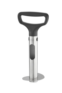 Dispozitiv pentru curatat ananas ROSLE Ananasschneider PRO, din inox 1810, ergonomic
