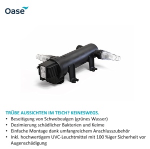 Dispozitiv UVC OASE Vitronic 11 W pentru Teiche, 10 m, Alb - Img 2