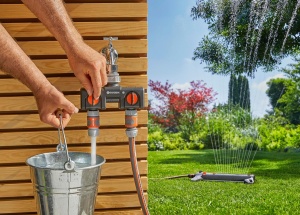 Distribuitor 2-Wege Gardena 8193 pentru 2 dispozitive, compatibil cu robinete de 26,5 mm si 21 mm - Img 5