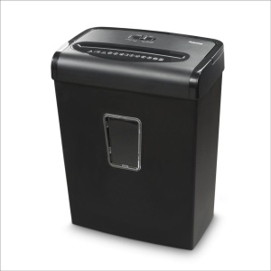 Distrugator documente Hama Premium 20L 8 coli Particule 2x12 mm Negru - Img 7