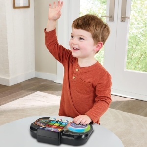 DJ Pult Interactiv VTech Mein Mini-Mischpult cu Turntable, 9 Melodii, 3-7 Ani - Img 4