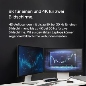 Docking Station Belkin Thunderbolt 4 Dock Pro, 90W, 12 porturi, negru - Img 3