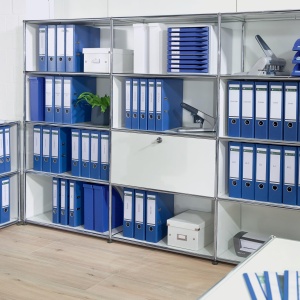 Dosar cu mecanism 180 Leitz 10155035, 5 cm, capacitate 350 foi, albastru - Img 8