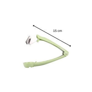 Dr Oetker Pflaumenentkerner 15 cm Verde Lame din Otel Inoxidabil - Img 3