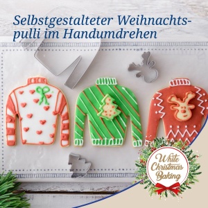 Dr Oetker Set 3 Forme de Decupat Ugly Christmas Sweater Inox Rezistent - Img 6