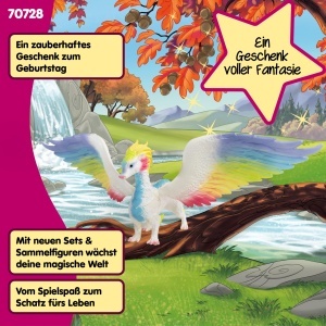 Dragonul cu Aripi Mobile Schleich BAYALA 70728, 34 x 23 x 11 cm, pentru copii de la 5 ani - Img 6