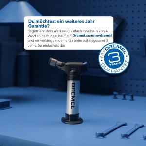Dremel 2200 VersaFlame Butan Lampa multifunctionala pentru lipit si incalzit - Img 9