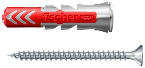 Dublu cu doua componente fischer DuoPower 6 x 30 S, 50 bucati, pentru beton si caramida - Img 4