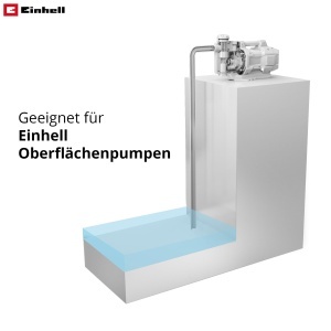Einhell Saugschlauch 7m Accesoriu Pompe Diametru 25mm cu Ventil Antireflux - Img 2