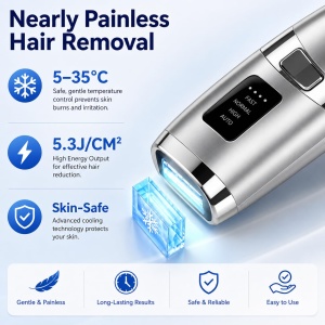 Epilator IPL Mulbijeo, 21J, 999.999 impulsuri, cu functie de racire - Img 2