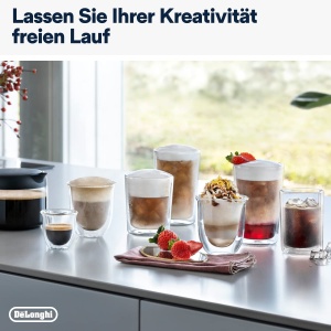 Espressor automat DeLonghi Eletta Explore ECAM45267G 50 bauturi LatteCrema Cold Brew Touchscreen Gri inchis - Img 6