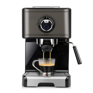 Espressor BLACKDECKER BXCO1200E 15 Bar 1200W Negru Sistem Thermoblock