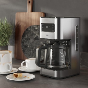 Espressor cafea AEG Deli 5, 1,5 l, Timer programabil, Inox - Img 9
