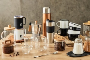 Espressor cafea Bergner Kolbenkaffeemaschine 800ml cu filtru din otel inoxidabil - Img 5