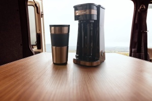 Espressor cafea Bestron ACM112CO, 750W, 420ml, inox cupru - Img 3