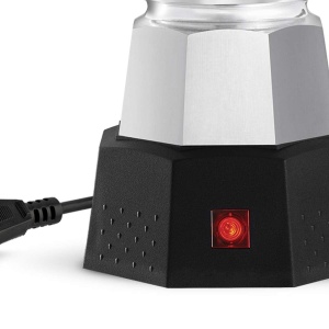 Espressor cafea Bialetti Moka Elettrika, 2 cesti, aluminiu - Img 2