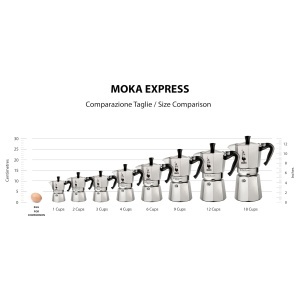 Espressor cafea Bialetti Moka Express, 2 cesti, 90 ml, argintiunegru - Img 7