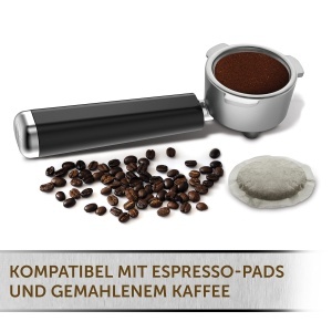 Espressor cafea Breville Prima Latte II, 19-bar, argintiu, cu spumator de lapte - Img 7