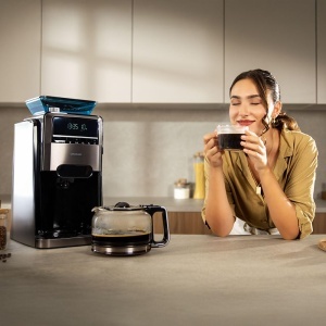 Espressor cafea Cecotec Coffee 66 Grind Brew, 1400 W, 1.5 L, 12 cesti, rasnita conica - Img 4