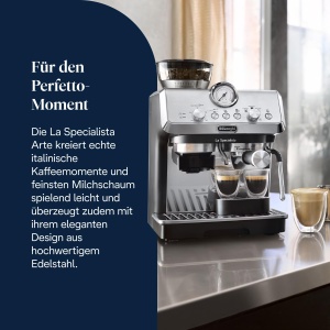 Espressor cafea DeLonghi La Specialista Arte, inox, 3 temperaturi, sistem LatteArt - Img 2
